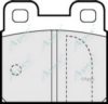 LANCIA 116002600301 Brake Pad Set, disc brake